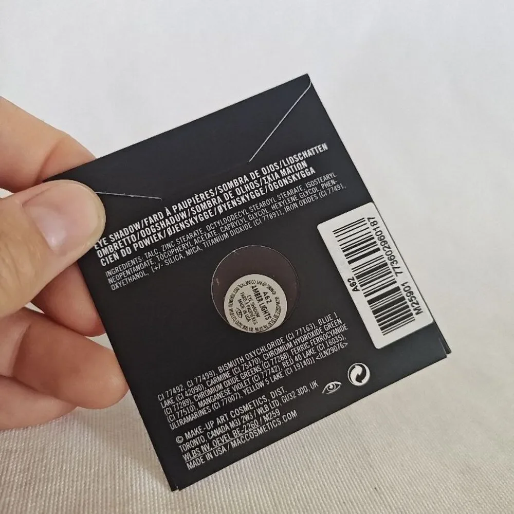 MAC Eye Shadow Amber Lights A62 Pro Palette Single Refill‎ Copper Frost Shimmer
